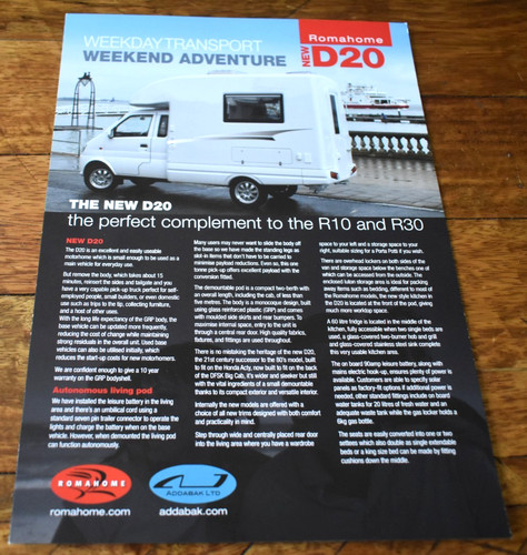 Romahome d20 motorhome - romahome, uk