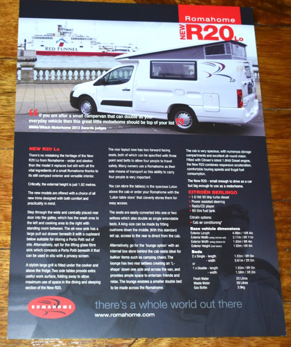 Romahome r20lo motorhome - r20lo,